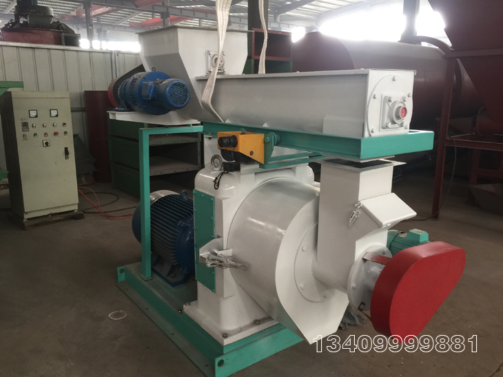 350型臥式環模木屑顆粒機