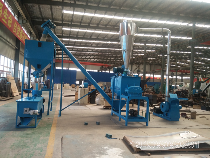 飼料顆粒機生產線