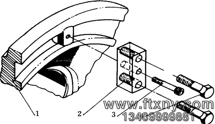 顆粒機傳動鍵的拆裝